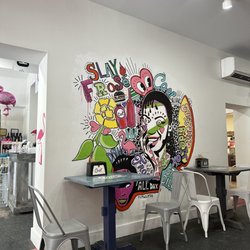 The Co-op Gourmet Sandwiches - One of their wall murals.