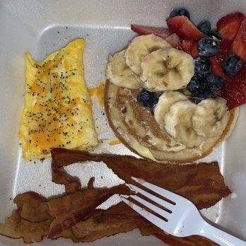 Shelly's Cafe - Half of Shelly's Pancake combo - Breakfast & Brunch Near Me - Tampa, Florida Shelly's Cafe - Half of Shelly's Pancake combo - Breakfast & Brunch Near Me - Tampa, Florida