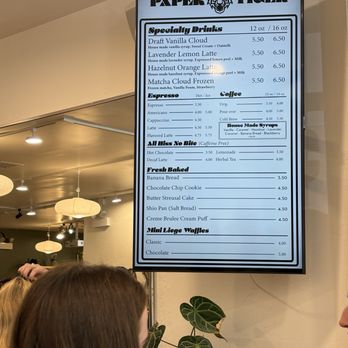 Paper Tiger Cafe - Menu - Cafes Near Me - Chicago, Illinois