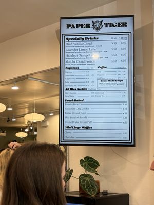 Menu photo 3 Paper Tiger Cafe Chicago, IL