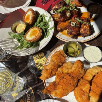 Red Cow St. Paul - Scotch eggs, Japanese sticky wings, and Memphis hot chicken strips. - Burgers Near Me - St Paul, Minnesota Red Cow St. Paul - Scotch eggs, Japanese sticky wings, and Memphis hot chicken strips. - Burgers Near Me - St Paul, Minnesota