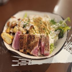 Dirty Plate Bistro - Caesar Salad w/tuna.