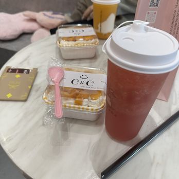CC Cake - Water melon jasmine , mango cake box - Desserts Near Me - Arcadia, California