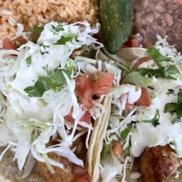 Fish Taco Plate