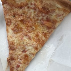 Slice of cheese pizza