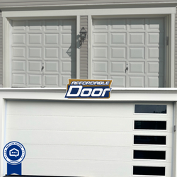 Affordable Door - A Super Modern Door Conversion. Excellent style, larger opening and improved usability.