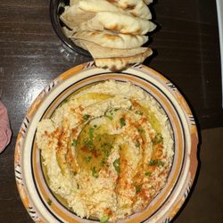 Cybel - French Moroccan Fusion - Lemon Hummus & Pita