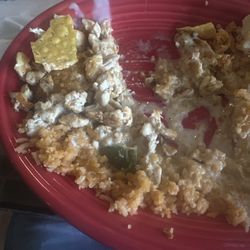 Los Arcos Jalisco Mexican Restaurant  - Chicken cheese and right. And jalapeño??