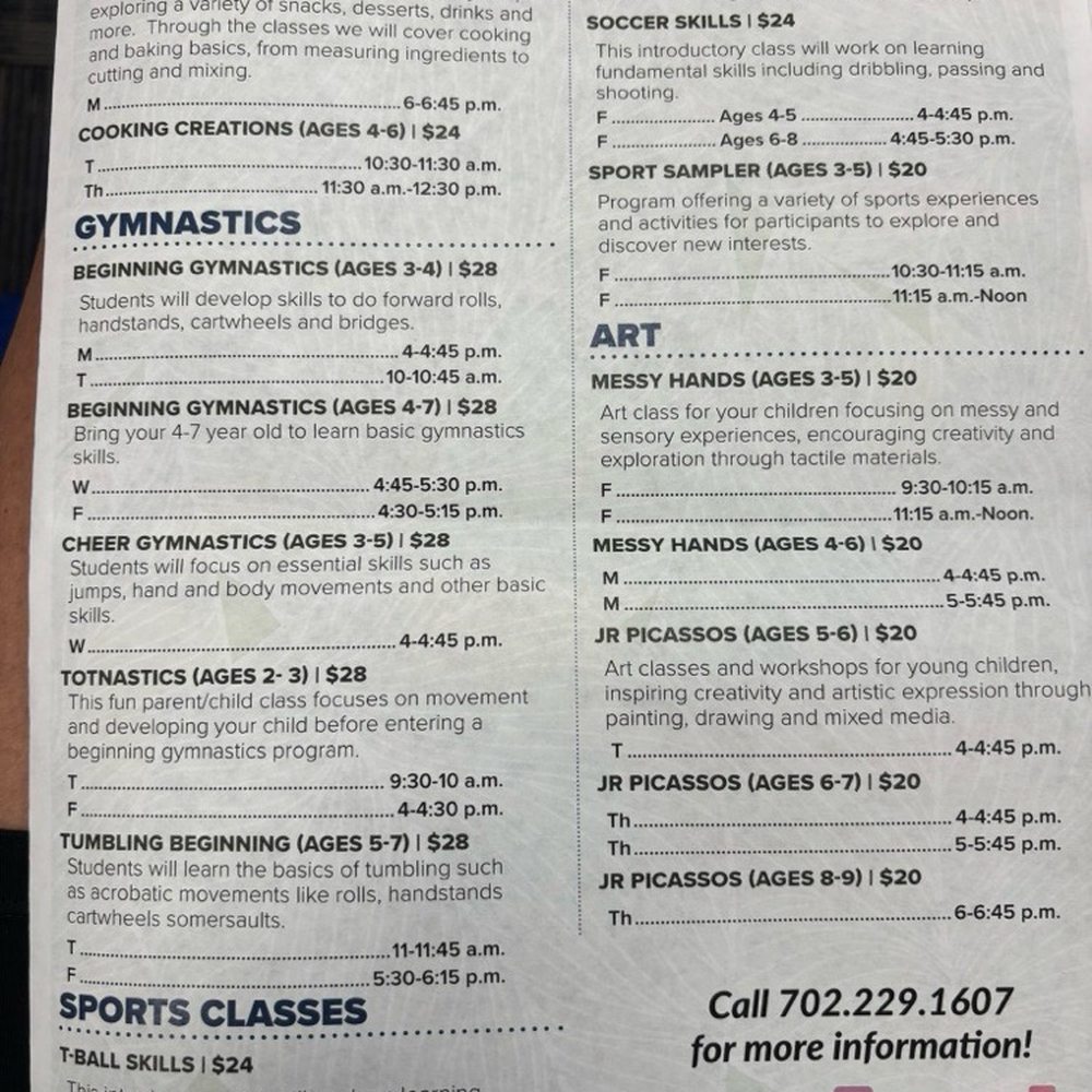 Cimarron Rose Community Center - New class schedule - Community Centers Near Me - Las Vegas, Nevada Cimarron Rose Community Center - New class schedule - Community Centers Near Me - Las Vegas, Nevada