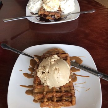 Belgian Sweets - Le Speculoos Waffle with Speculoos Ice Cream 3 - Desserts Near Me - San Antonio, Texas
