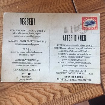 Trust - New American Near Me - San Diego, California