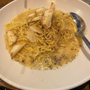 Siena Tavern - Bucatini "Cacio e Pepe" - Italian Near Me - Chicago, Illinois