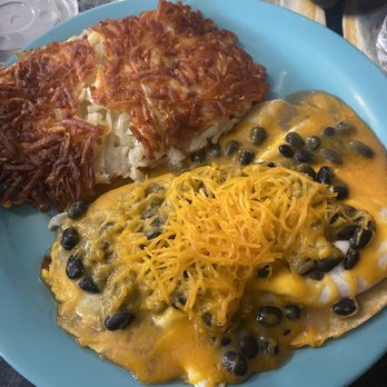 Blue Moon Cafe - Huevos rancheros and hash browns. - Breakfast & Brunch Near Me - Baltimore, Maryland