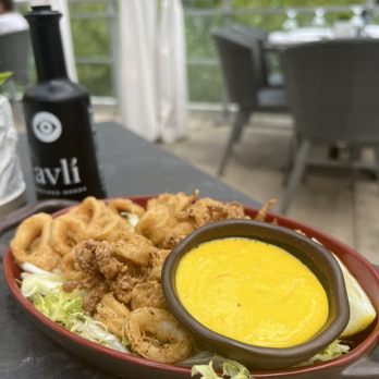 Avli on The Park - Fried Calamari - Greek Near Me - Chicago, Illinois Avli on The Park - Fried Calamari - Greek Near Me - Chicago, Illinois