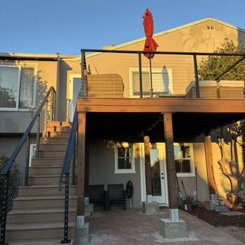 A2Z Remodeling - Stairs and back of deck - General Contractors Near Me - San Francisco, California A2Z Remodeling - Stairs and back of deck - General Contractors Near Me - San Francisco, California