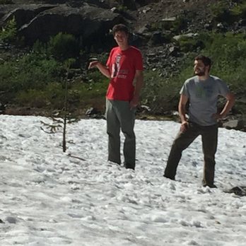 Big Four Ice Caves - A mysterious "snow tree"...hmmm - Parks Near Me - Granite Falls, Washington
