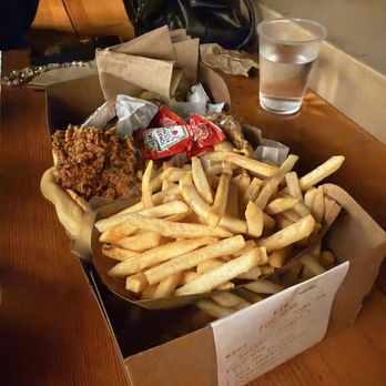 The Win-dow - Chicken burger and Fries - Burgers Near Me - Santa Barbara, California The Win-dow - Chicken burger and Fries - Burgers Near Me - Santa Barbara, California