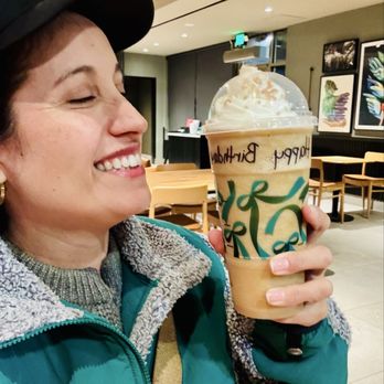 Starbucks - Bday treat! Yay! Caramel Brule Crme Frappuccino Blended Beverage - Coffee & Tea Near Me - Lewiston, Maine