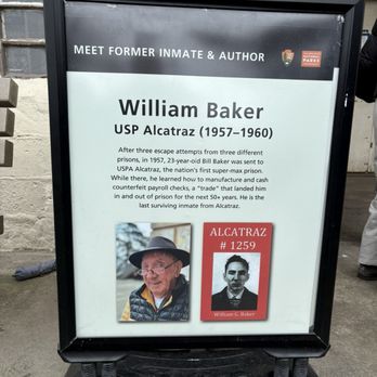 Alcatraz Island - Bill Baker, the only living Alcatraz inmate - Museums Near Me - San Francisco, California Alcatraz Island - Bill Baker, the only living Alcatraz inmate - Museums Near Me - San Francisco, California