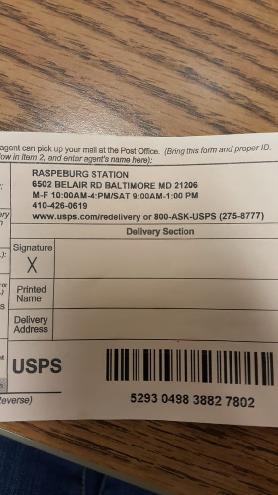 RASPEBURG POST OFFICE Updated October 2024 6502 Belair Rd