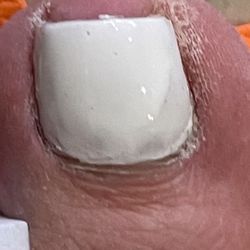 Fancy Nails - Poorly done polish