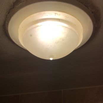 Hilton Cocoa Beach Oceanfront - Water was even slowly dripping from the light fixture in the bathroom shower. - Hotels Near Me - Cocoa Beach, Florida Hilton Cocoa Beach Oceanfront - Water was even slowly dripping from the light fixture in the bathroom shower. - Hotels Near Me - Cocoa Beach, Florida