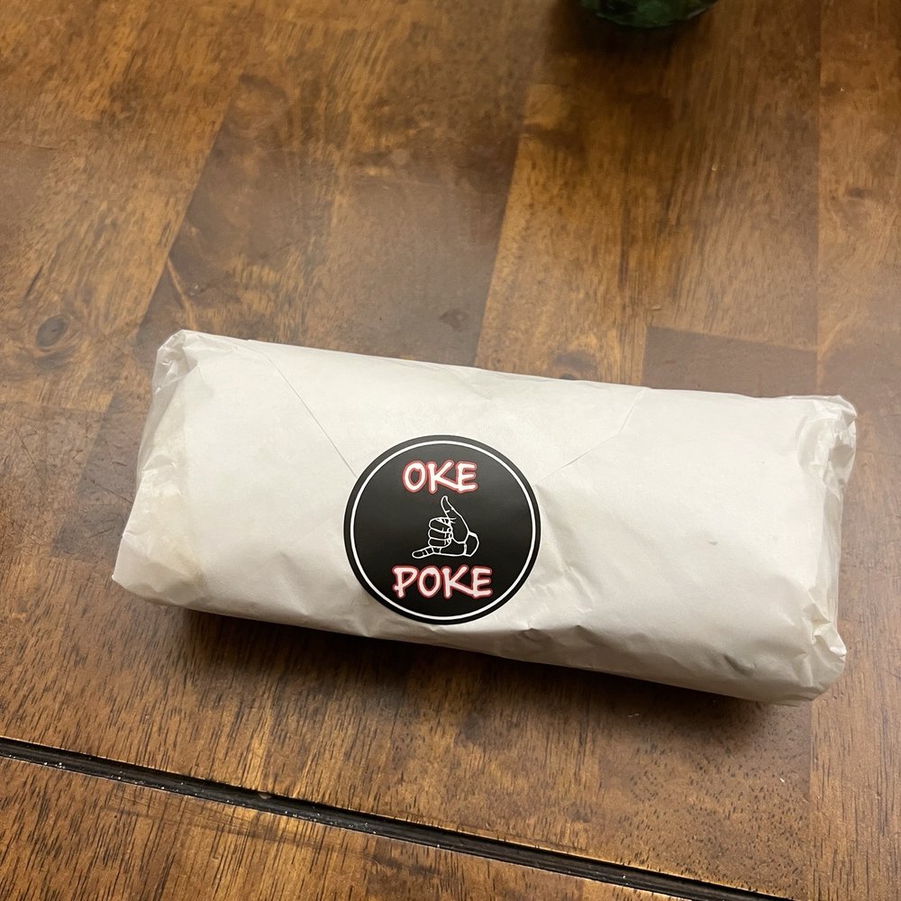 Oke Poke - Medium Pokerrito - Poke Near Me - Napa, California Oke Poke - Medium Pokerrito - Poke Near Me - Napa, California