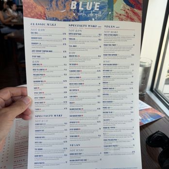 Blue Sushi Sake Grill - Menu - Sushi Bars Near Me - Fort Worth, Texas Blue Sushi Sake Grill - Menu - Sushi Bars Near Me - Fort Worth, Texas