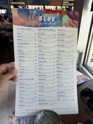 Menu photo 2 Blue Sushi Sake Grill Fort Worth, TX Menu photo 2 Blue Sushi Sake Grill Fort Worth, TX