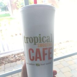 Tropical Smoothie Cafe - Their sunshine smoothie tastes great!