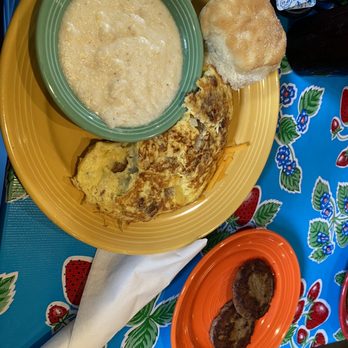 The Flying Biscuit Cafe - a plate of food - Breakfast & Brunch Near Me - Matthews, North Carolina