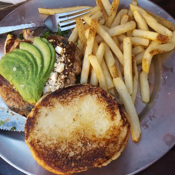Eureka! - Turkey Burger with fries. - American Near Me - Boise, Idaho