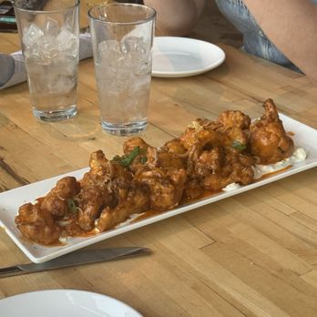 Briar Common Brewery + Eatery - Buffalo Cauliflower - amazing as always! - New American Near Me - Denver, Colorado