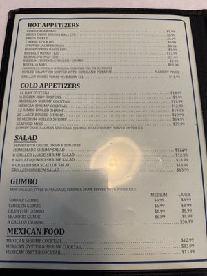 Menu photo 5 Angleton Seafood Angleton, TX