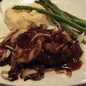 Dear John’s - Chopped steak plate, I thought it was very good. - American Near Me - Culver City, California