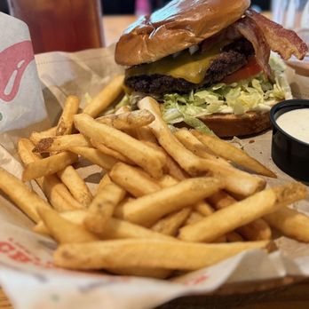 Chili's - The just bacon burger. - Tex-Mex Near Me - Beaumont, California Chili's - The just bacon burger. - Tex-Mex Near Me - Beaumont, California