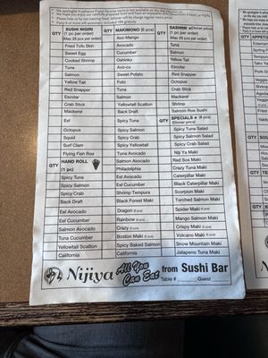 Nijiya Sushi by null