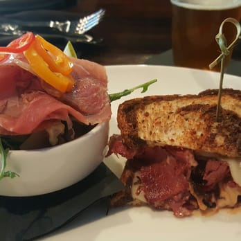 Henry's Tavern - Reuben and pear, walnut, prosciutto salad. Highly recommend! - New American Near Me - Denver, Colorado
