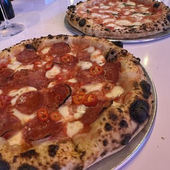 Macoletta - Diablo ($21), Margherita ($18) - Pizza Near Me - New York, New York
