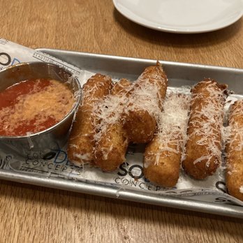 Crust & Craft - Decadent and delicious House Made Mozzarella Sticks - Pizza Near Me - Rehoboth Beach, Delaware Crust & Craft - Decadent and delicious House Made Mozzarella Sticks - Pizza Near Me - Rehoboth Beach, Delaware