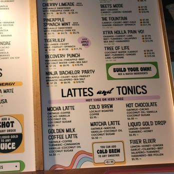 JuiceLand - Menu - Juice Bars & Smoothies Near Me - Houston, Texas