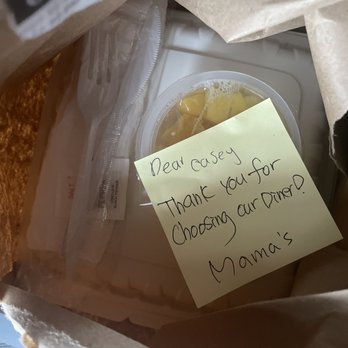 Mama’s Diner - Cute handwritten note - Coffee & Tea Near Me - Cheltenham Township, Pennsylvania Mama’s Diner - Cute handwritten note - Coffee & Tea Near Me - Cheltenham Township, Pennsylvania