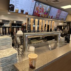 Dunkin' - My girl Gery recommended I get mocha with the caramel--it's good!!