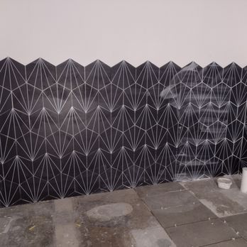 Gsb Services - Installed this tile on walls and floor of this bathroom for a new restaurant - Handyman Near Me - Sikeston, Missouri