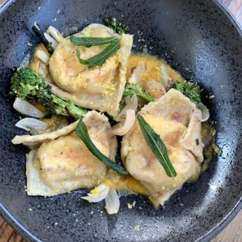 Barbareño - Lavender infused ricotta ravioli - New American Near Me - Santa Barbara, California