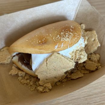 Fat Bao - Smores bao - a must try for those with a sweet tooth! - Chinese Near Me - Houston, Texas