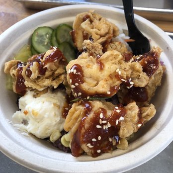 Honey Spicy - K-Popcorn chicken bowl with honey spicy sauce - Korean Near Me - Tigard, Oregon Honey Spicy - K-Popcorn chicken bowl with honey spicy sauce - Korean Near Me - Tigard, Oregon