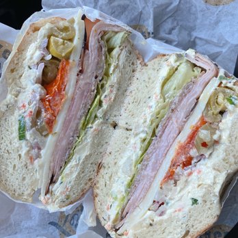 Terra Bagels - Italian Sammy on Italian Herbs and Cheese - Bagels Near Me - Grand Rapids, Michigan