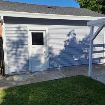 MAB Painting - exterior side of garage painted - Painters Near Me MAB Painting - exterior side of garage painted - Painters Near Me