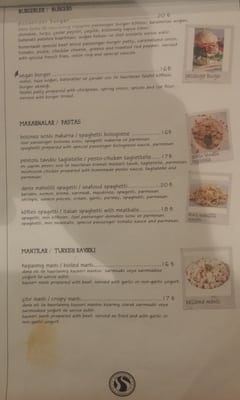 Menu photo 3 Passenger Cafe & Bistro Istanbul, 34 Menu photo 3 Passenger Cafe & Bistro Istanbul, 34